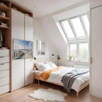 WINDOW TO WANDER Poster Horizontal Autocolante