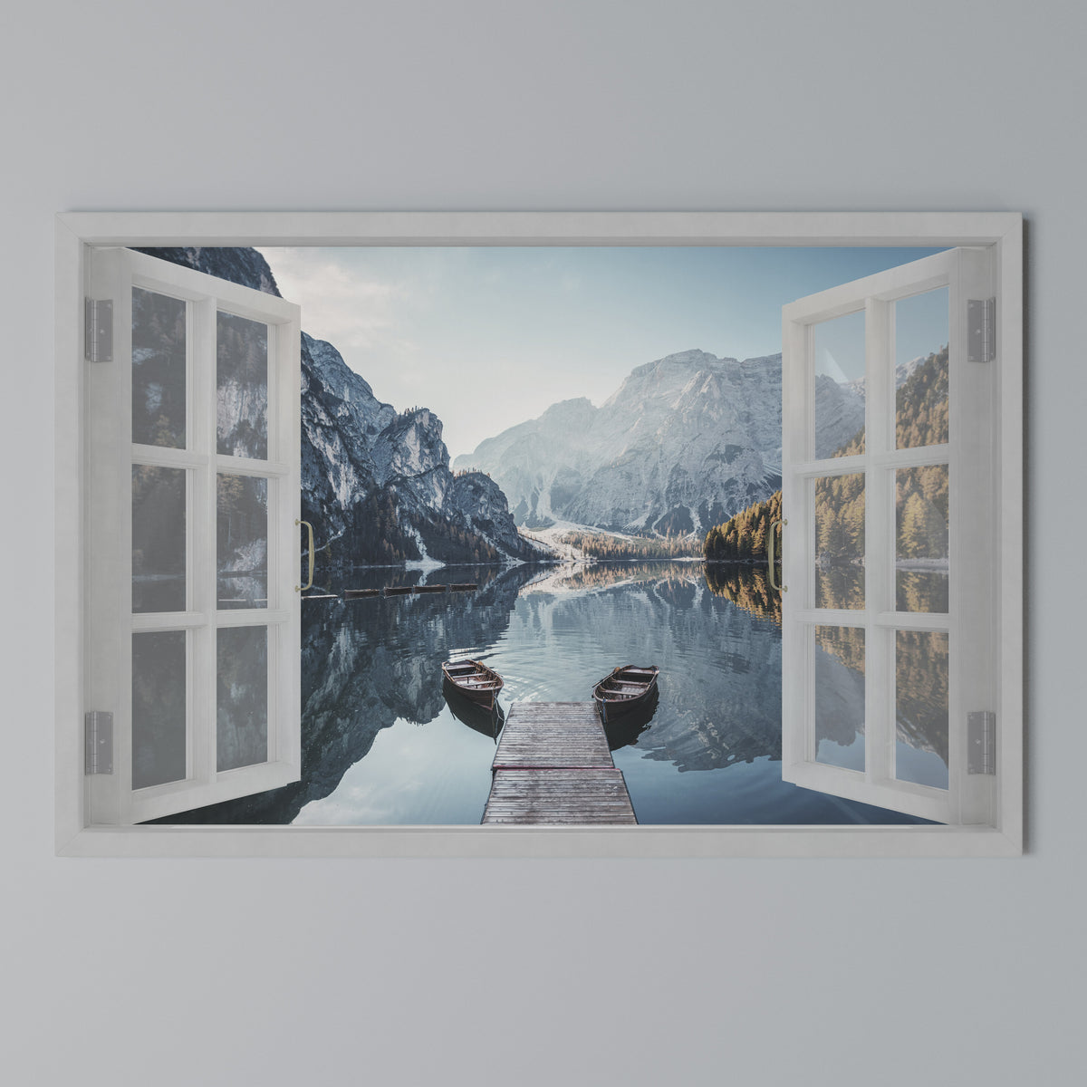 PEEK INTO PARADISE Horizontal Canvas Print