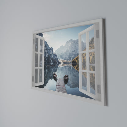 PEEK INTO PARADISE Horizontal Canvas Print