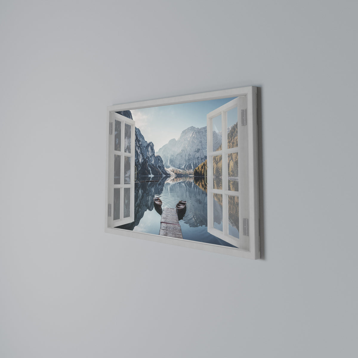 PEEK INTO PARADISE Horizontal Canvas Print