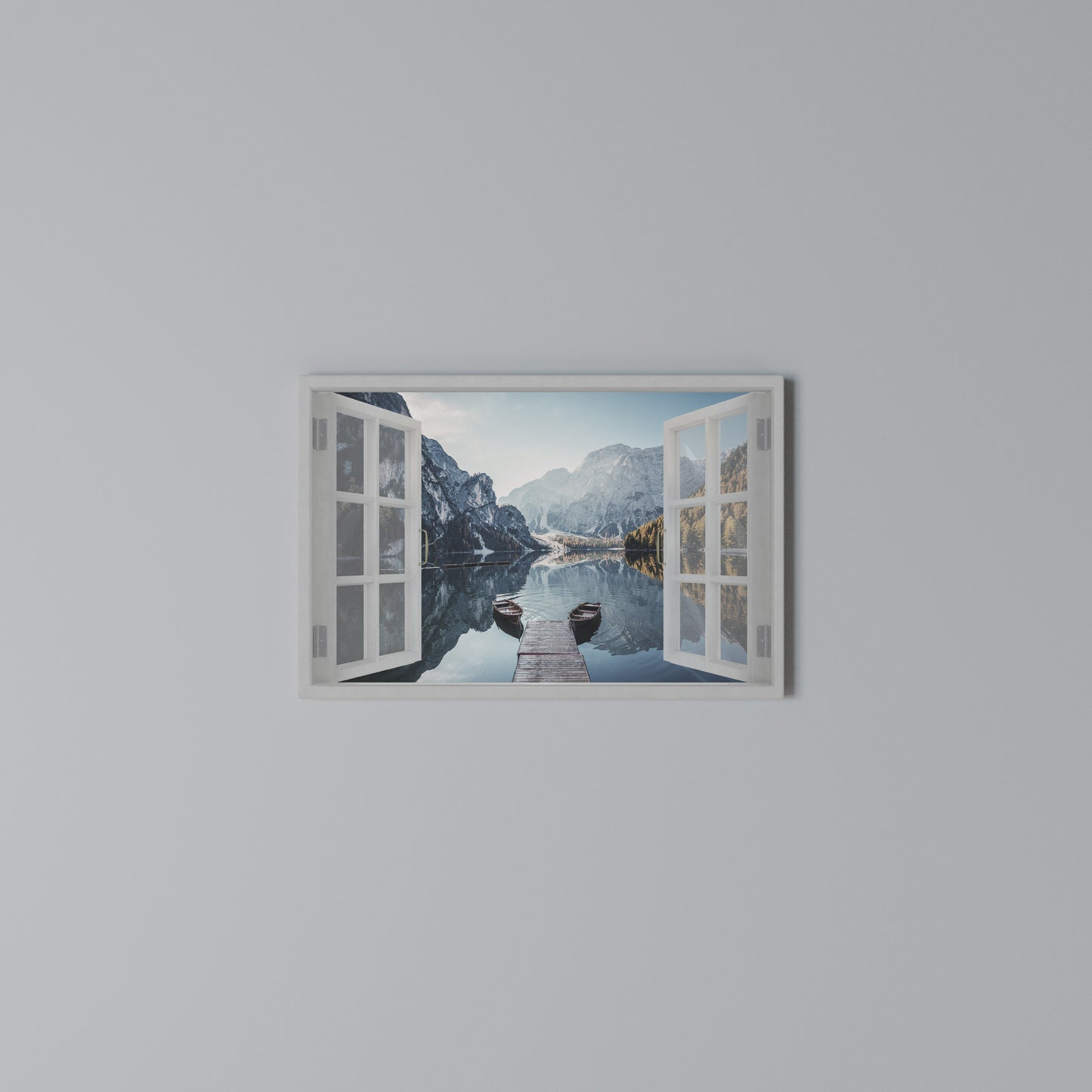 PEEK INTO PARADISE Horizontal Canvas Print