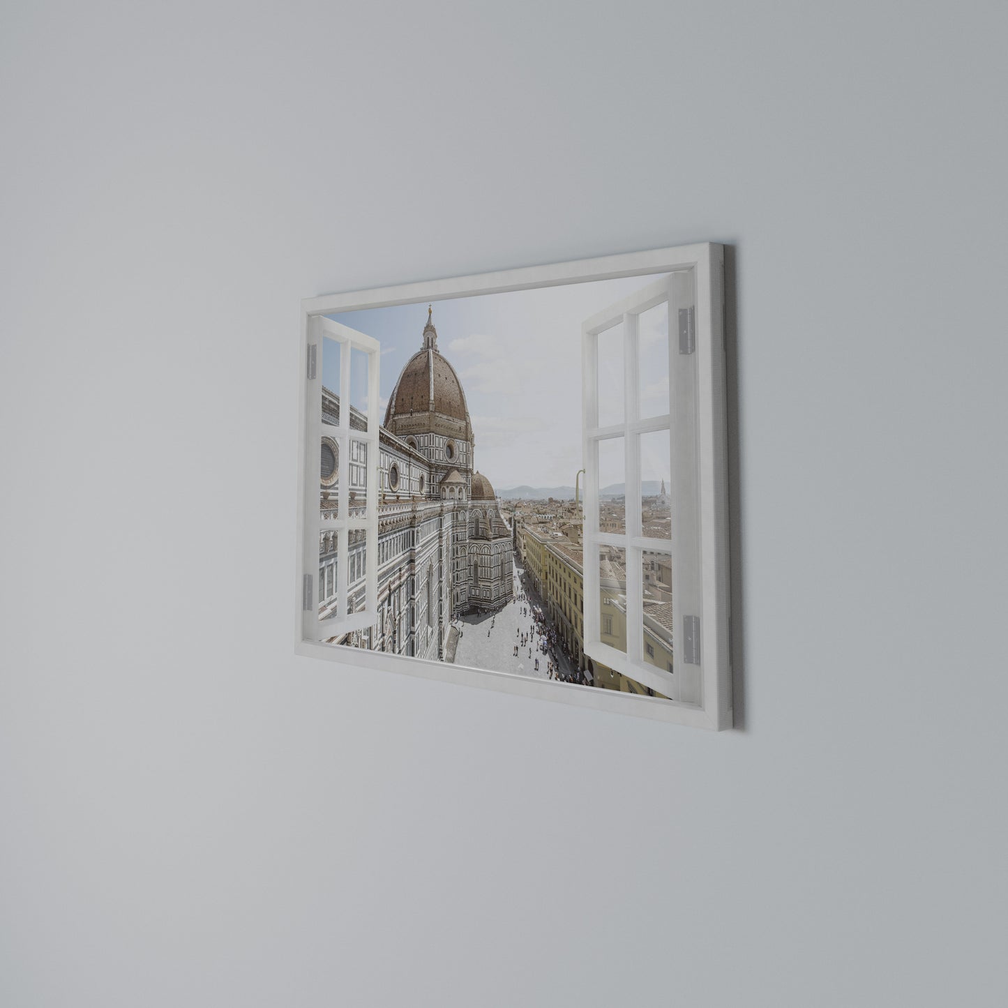 OPEN WINDOW VISTA Horizontal Canvas Print