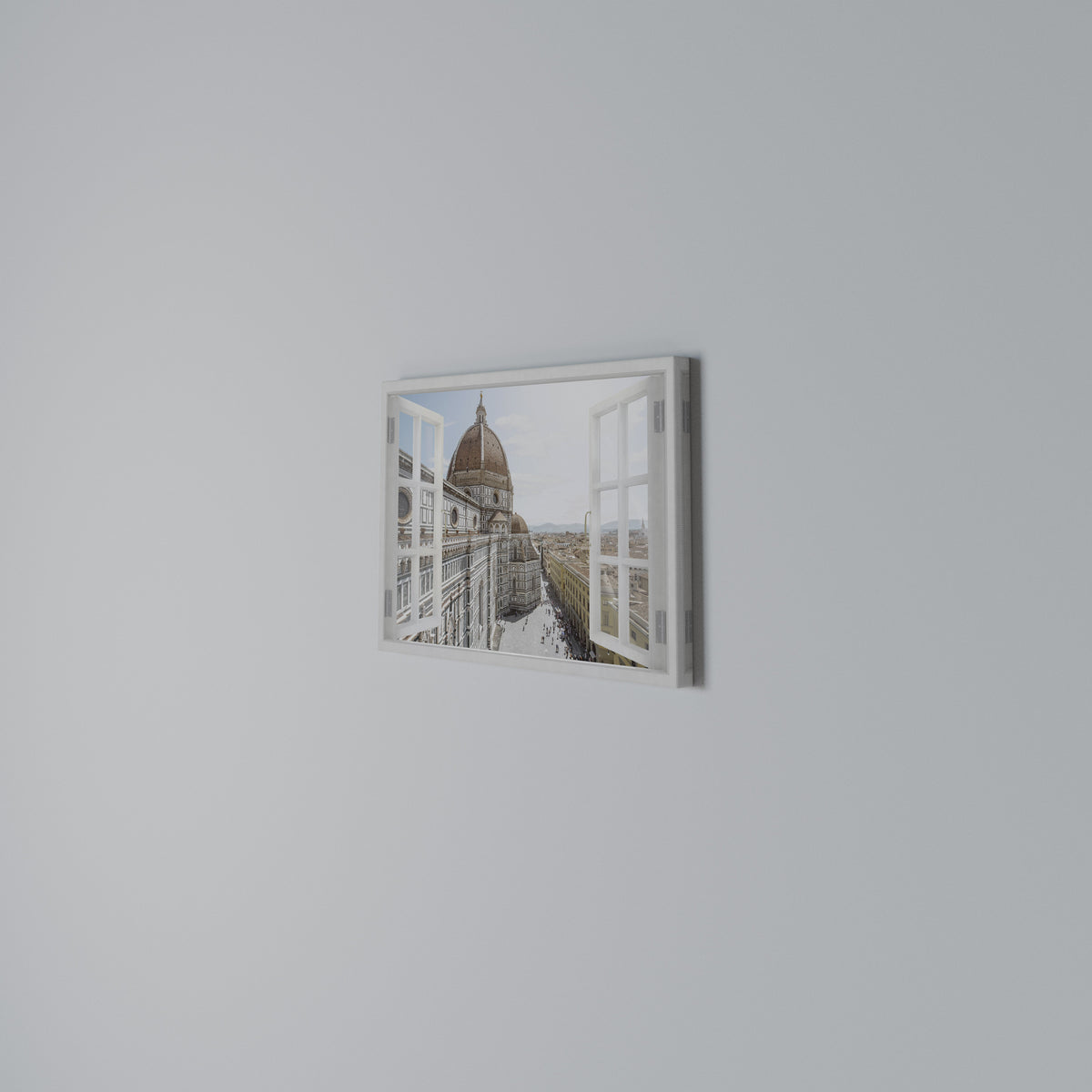 OPEN WINDOW VISTA Horizontal Canvas Print