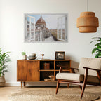 OPEN WINDOW VISTA Peel and Stick Horizontal Poster