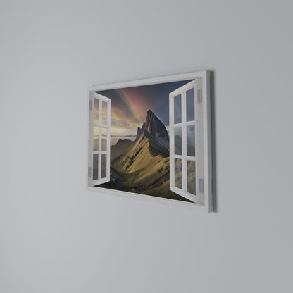 RAINBOW ESCAPE Horizontal Canvas Print