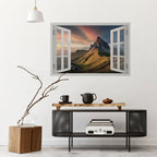 RAINBOW ESCAPE Poster Horizontal Autocolante