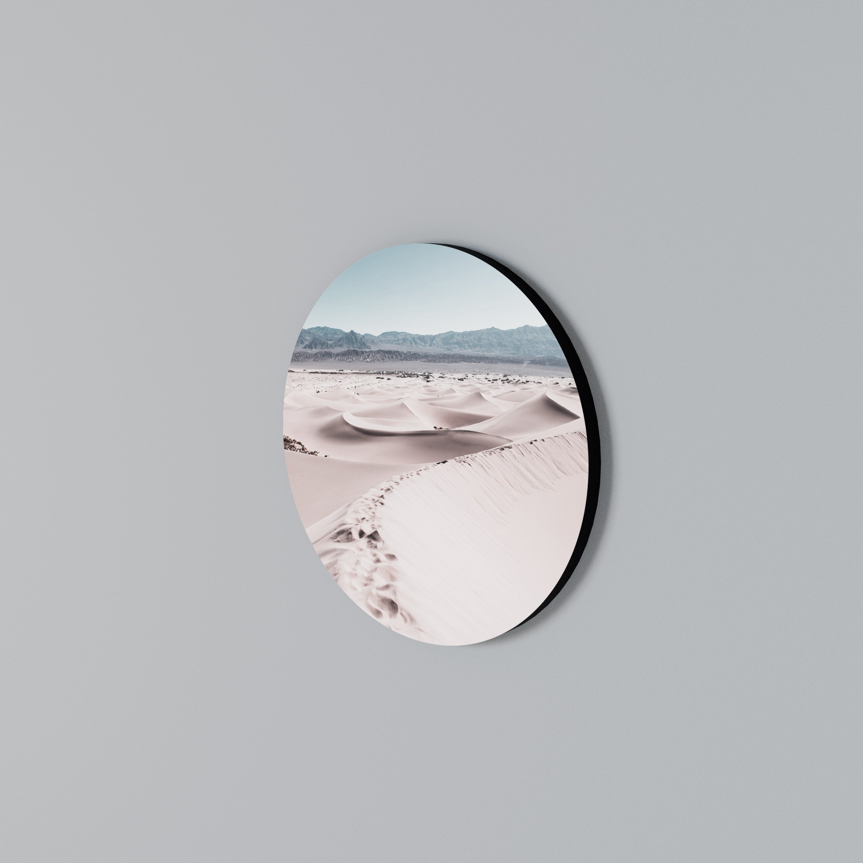 STEPS AWAY Arte de Parede Redonda