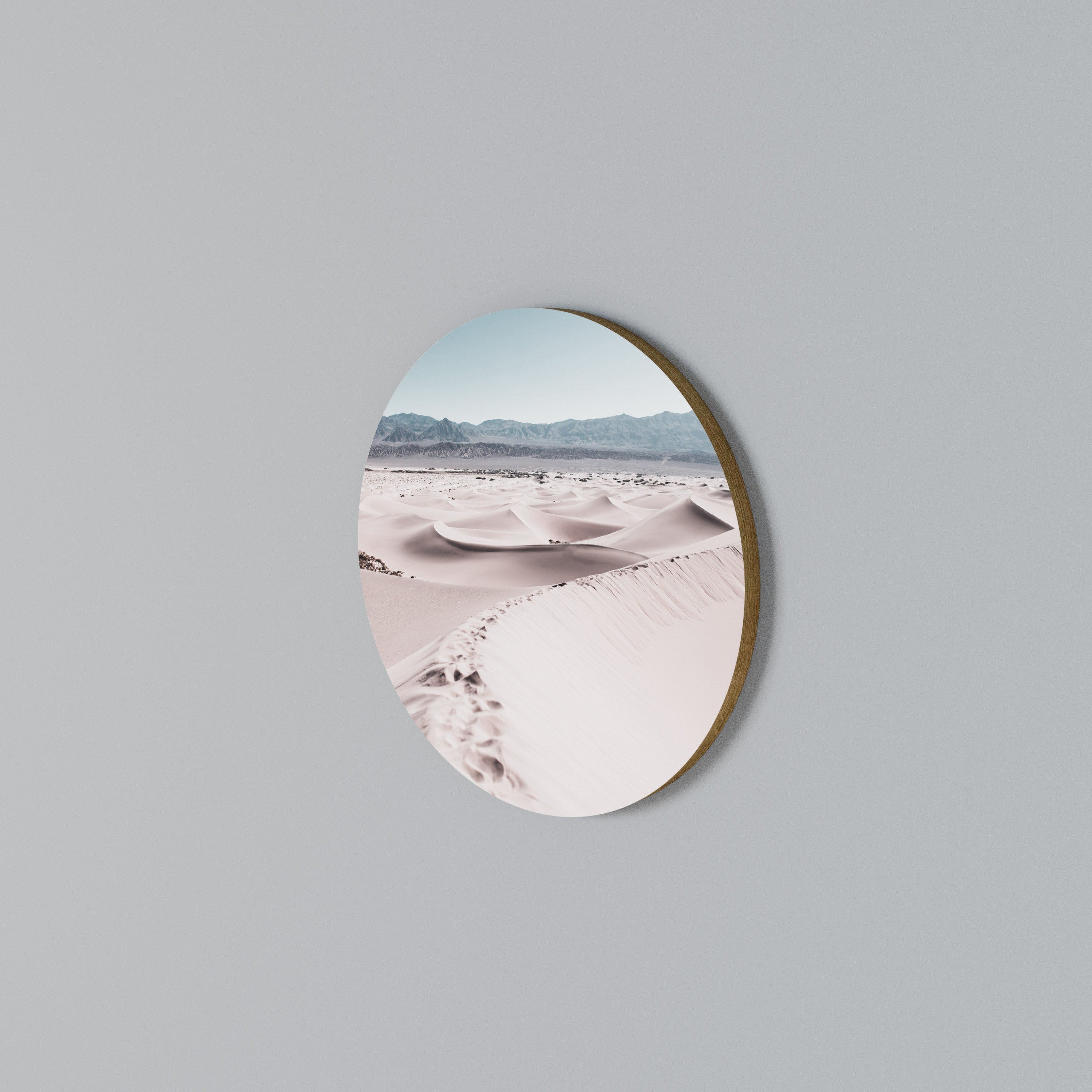 STEPS AWAY Arte de Parede Redonda