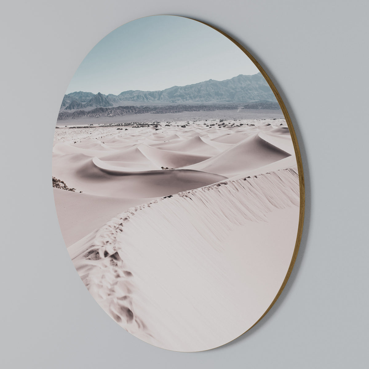 STEPS AWAY Round Wall Art