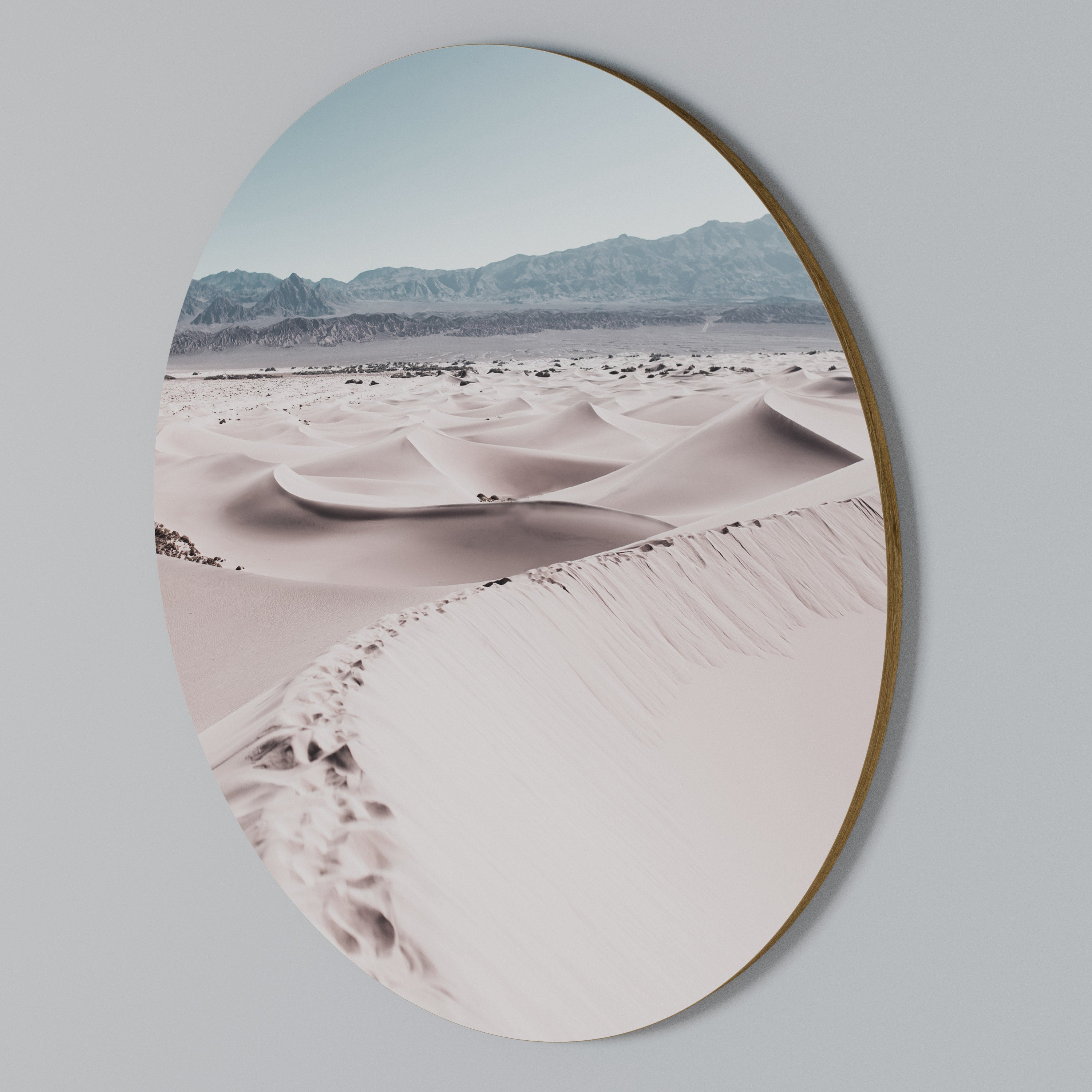 STEPS AWAY Arte de Parede Redonda