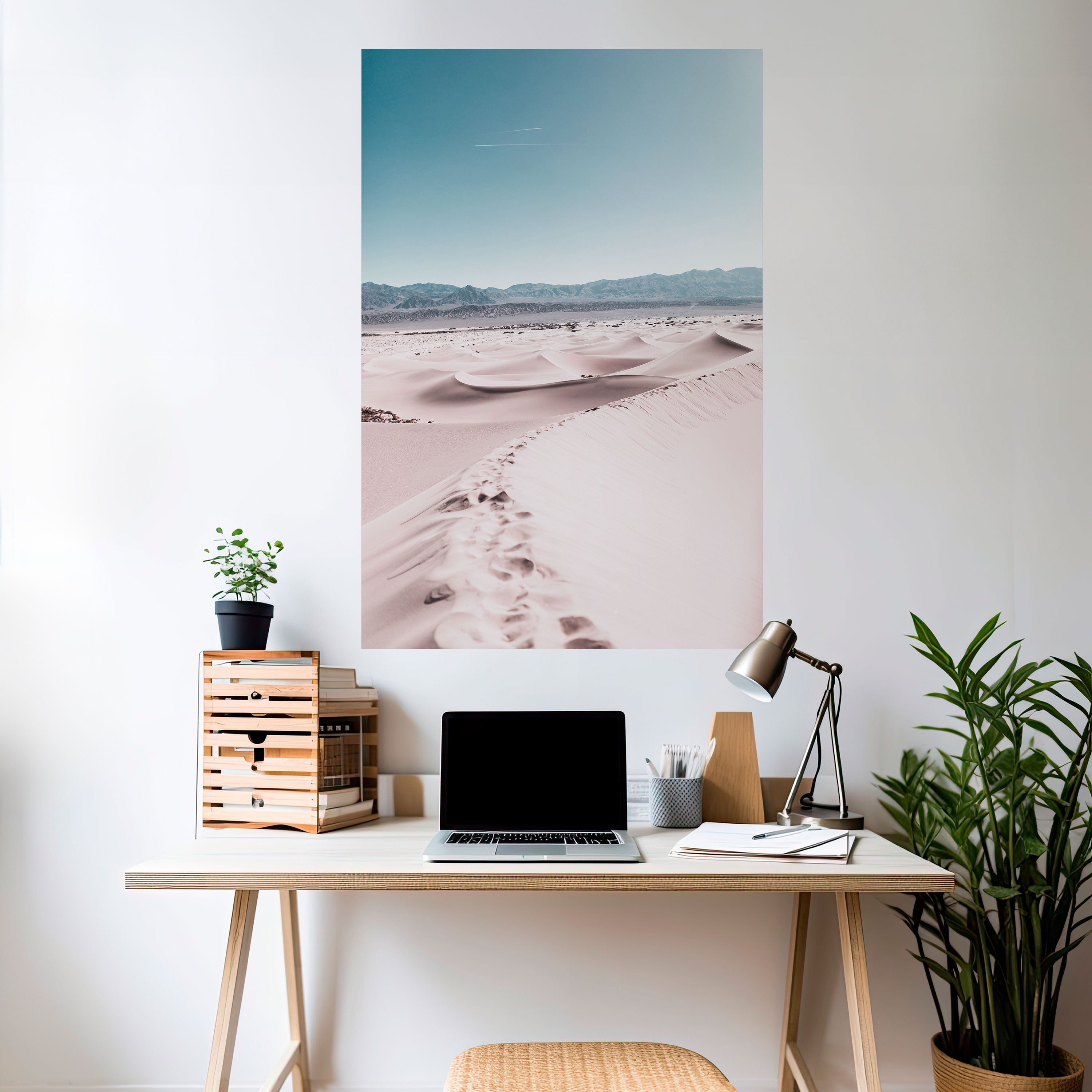 STEPS AWAY Peel and Stick Vertical Poster