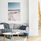 STEPS AWAY Peel and Stick Vertical Poster