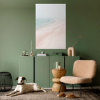 MISTY SHORELINE BLISS Poster Vertical Autocolante