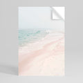 MISTY SHORELINE BLISS Poster Vertical Autocolante