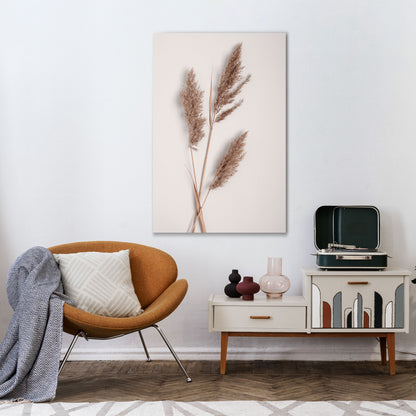 SOFT BREEZE MOMENT Vertical Canvas Print