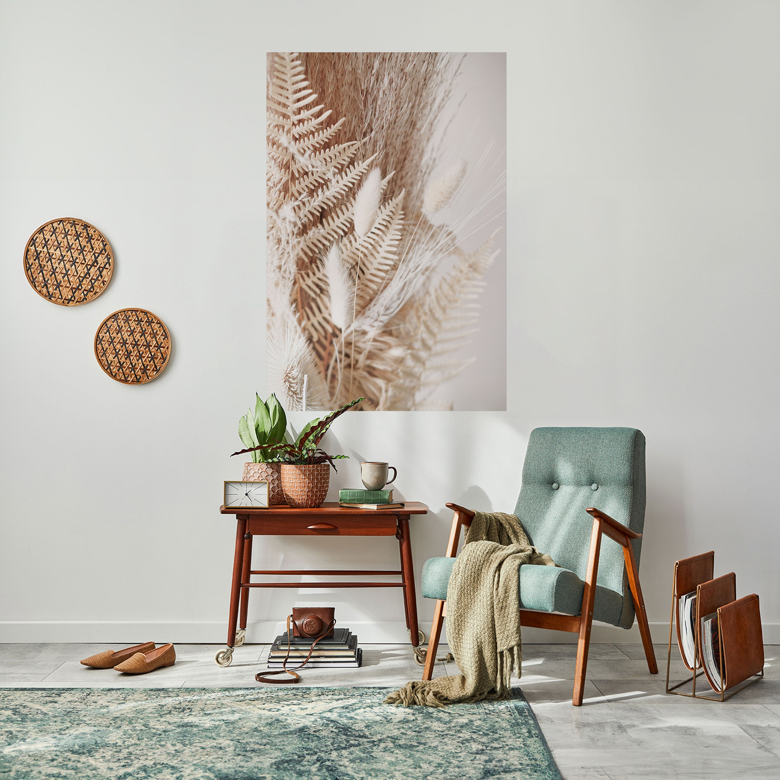 GENTLE GRASSLANDS INVITE Poster Vertical Autocolante