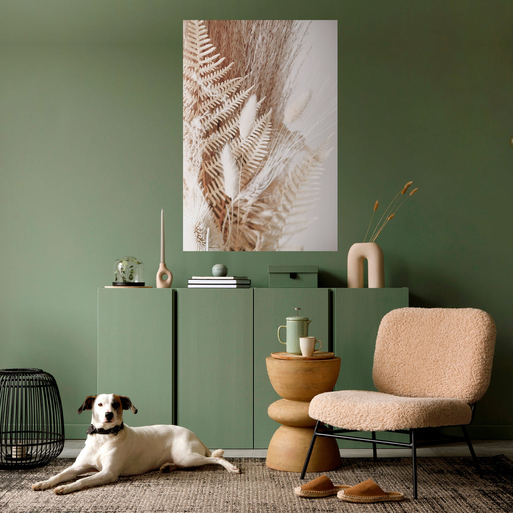 GENTLE GRASSLANDS INVITE Poster Vertical Autocolante