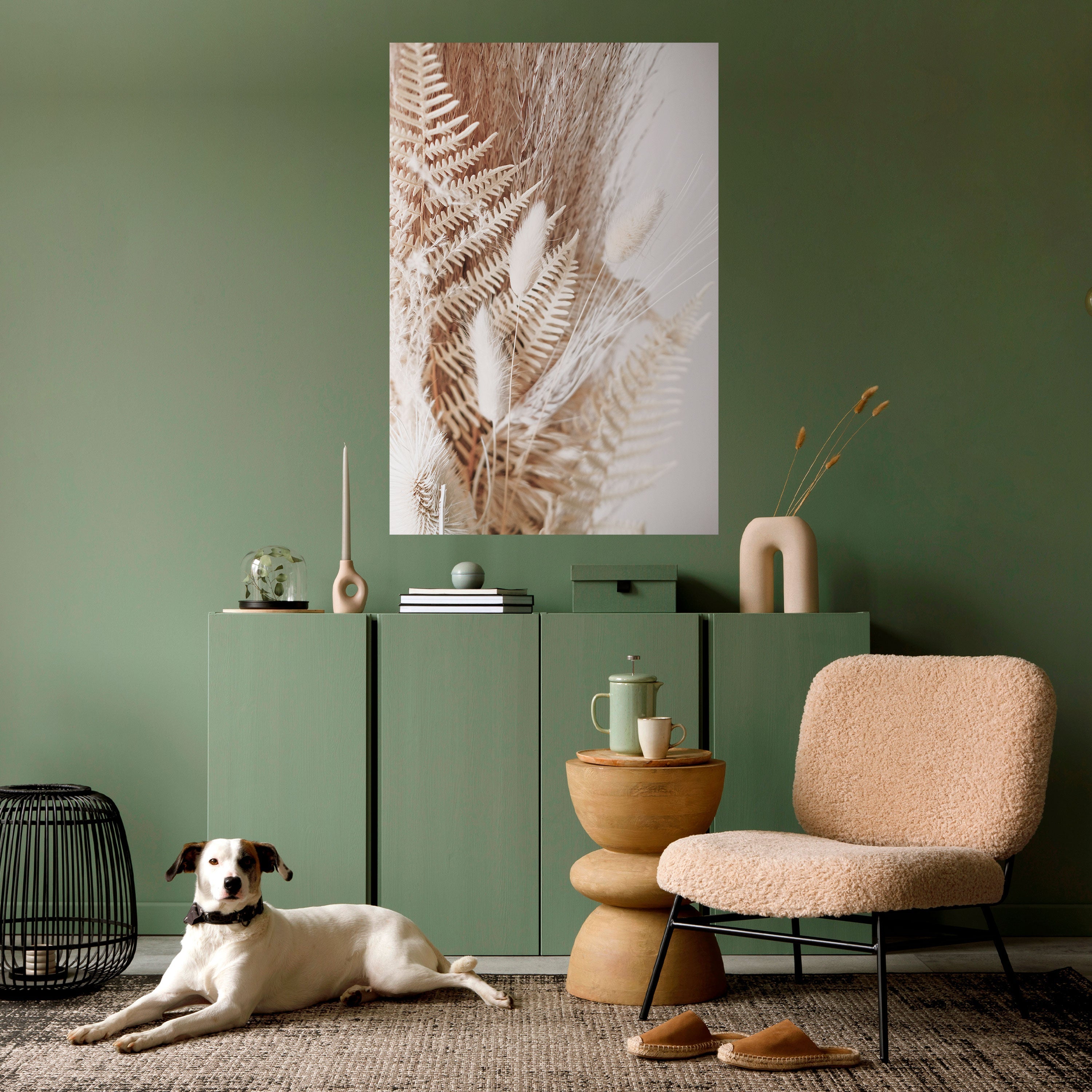 GENTLE GRASSLANDS INVITE Poster Vertical Autocolante