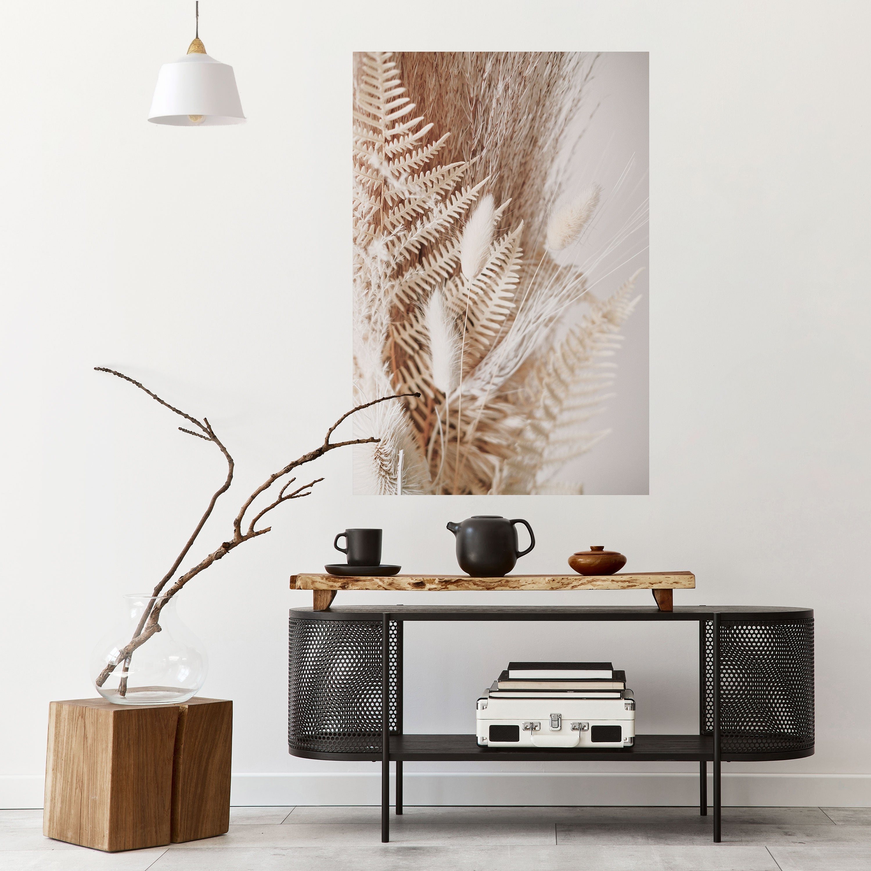 GENTLE GRASSLANDS INVITE Peel and Stick Vertical Poster