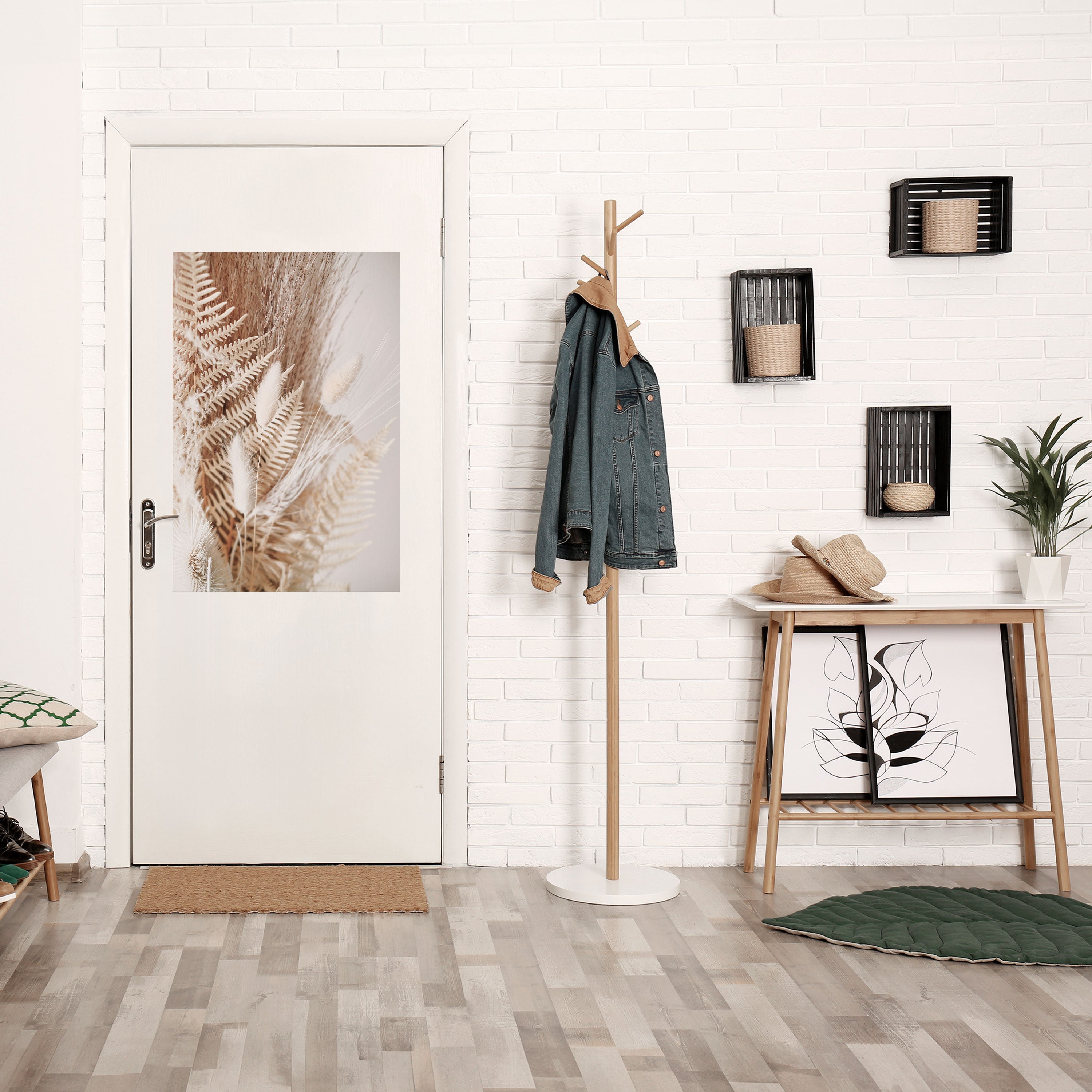 GENTLE GRASSLANDS INVITE Poster Vertical Autocolante