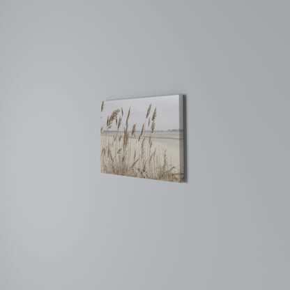 BREEZY STRAW HARMONY Horizontal Canvas Print