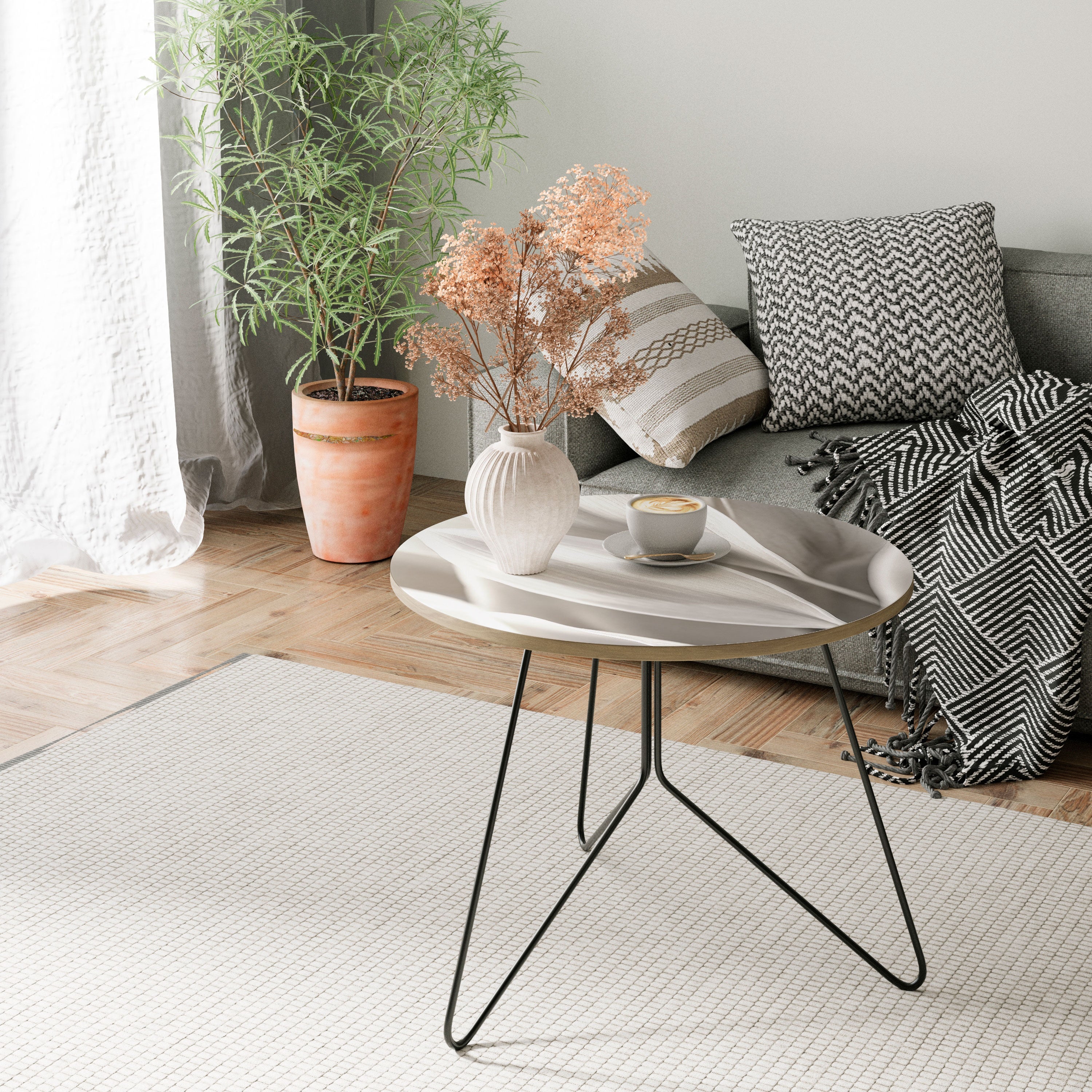 WHISPERS OF WHITE Mesa de Centro 69