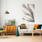 WHISPERS OF WHITE Peel and Stick Vertical Poster