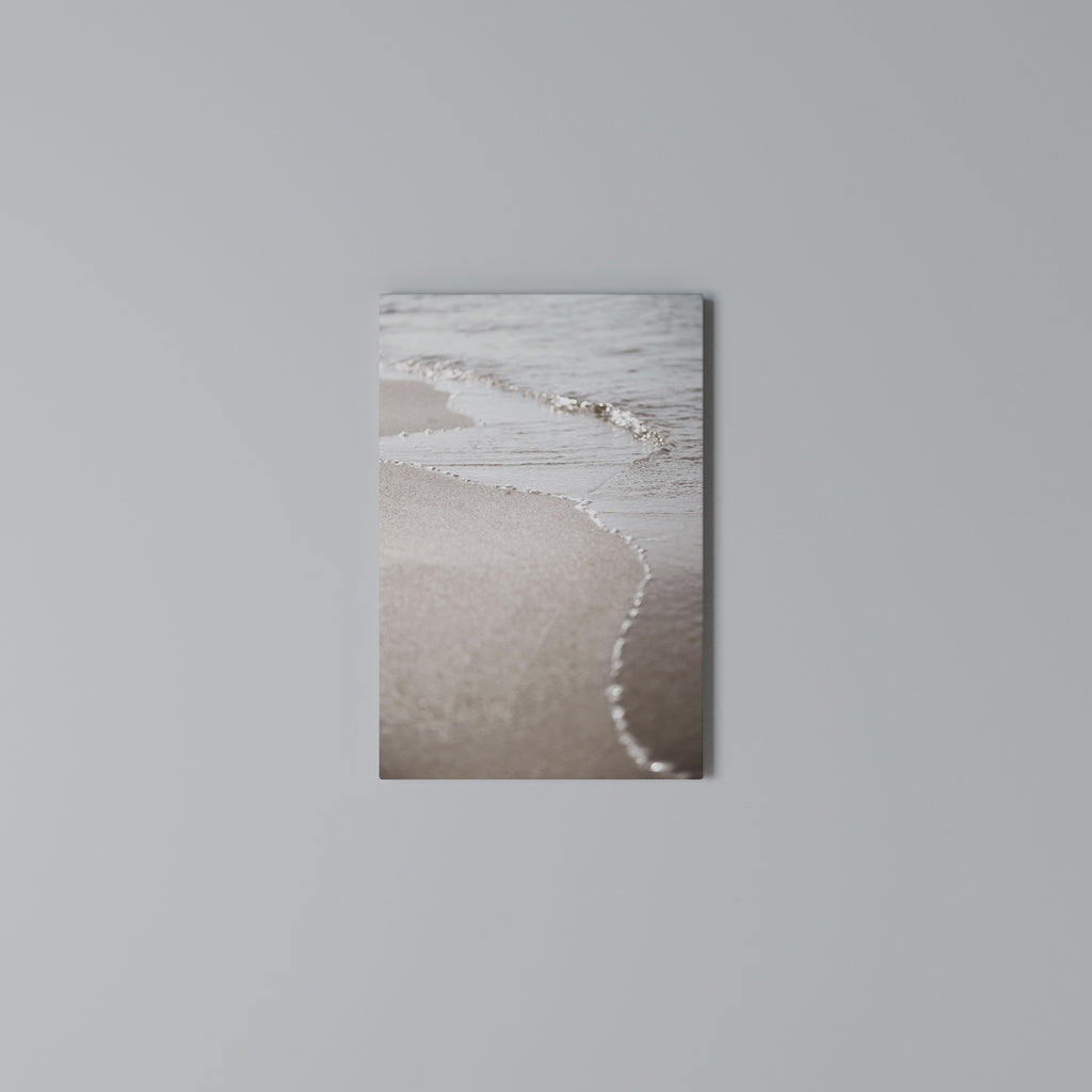 SILKEN SHORELINE DANCE Quadro em tela vertical