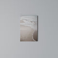 SILKEN SHORELINE DANCE Quadro em tela vertical