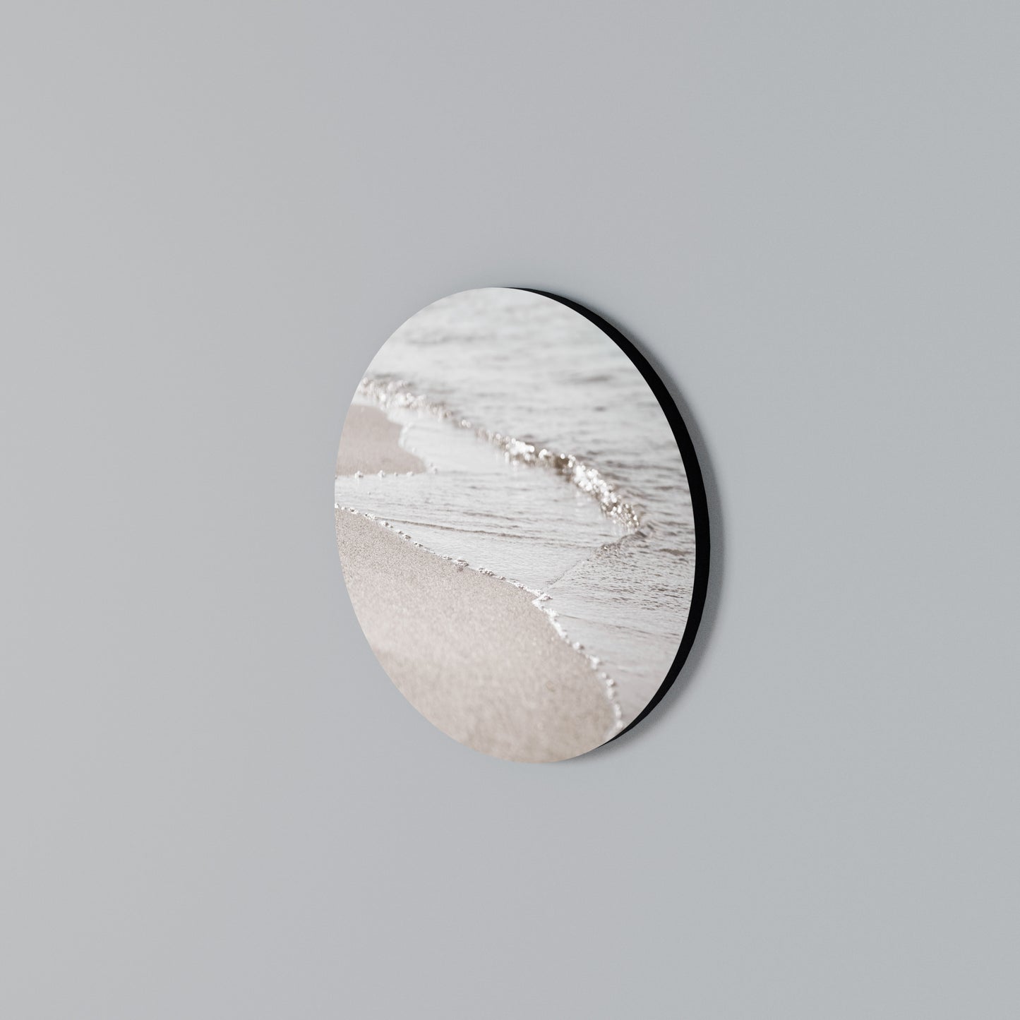 SILKEN SHORELINE DANCE Arte de Parede Redonda
