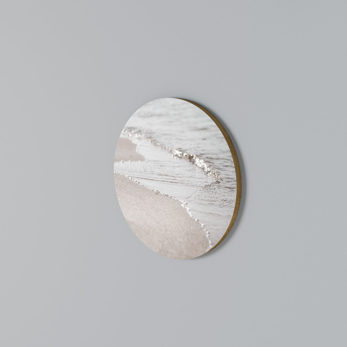SILKEN SHORELINE DANCE Arte de Parede Redonda