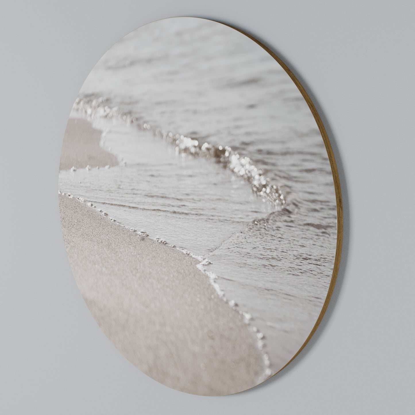 SILKEN SHORELINE DANCE Arte de Parede Redonda