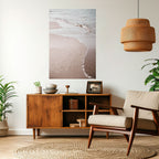 SILKEN SHORELINE DANCE Poster Vertical Autocolante