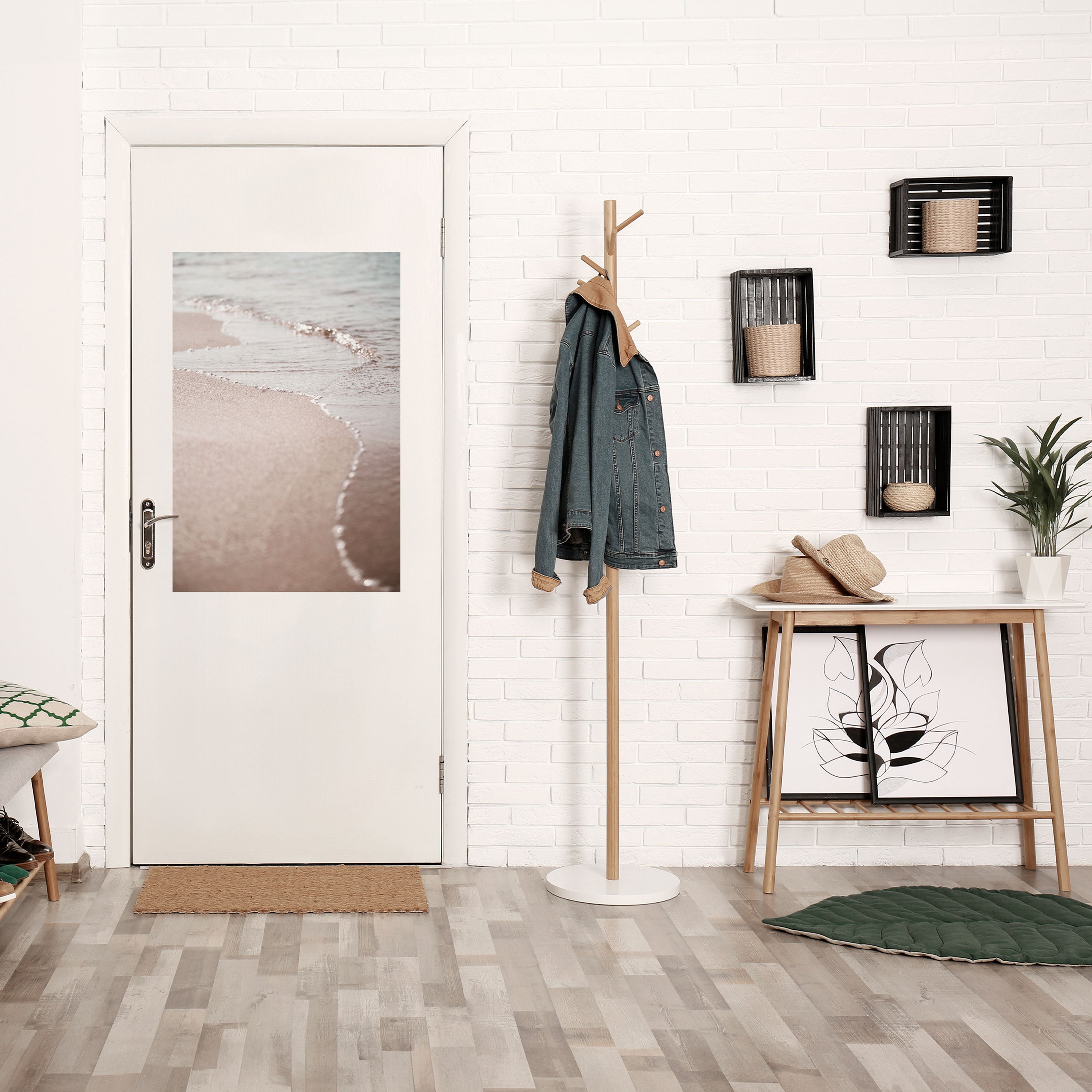 SILKEN SHORELINE DANCE Poster Vertical Autocolante