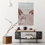 HIDDEN COASTLINE TREK Poster Vertical Autocolante