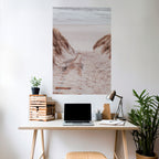 HIDDEN COASTLINE TREK Poster Vertical Autocolante