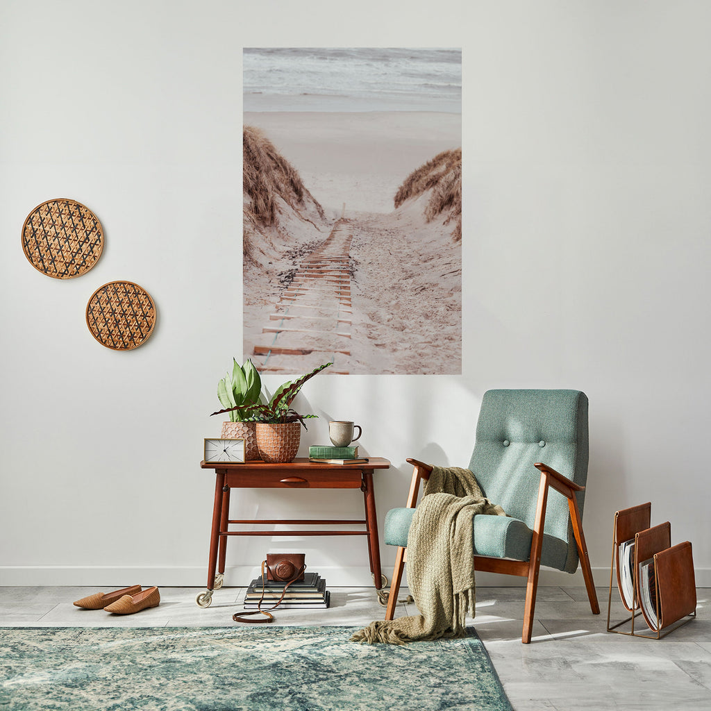 HIDDEN COASTLINE TREK Poster Vertical Autocolante