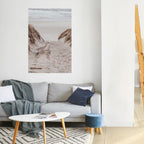 HIDDEN COASTLINE TREK Poster Vertical Autocolante