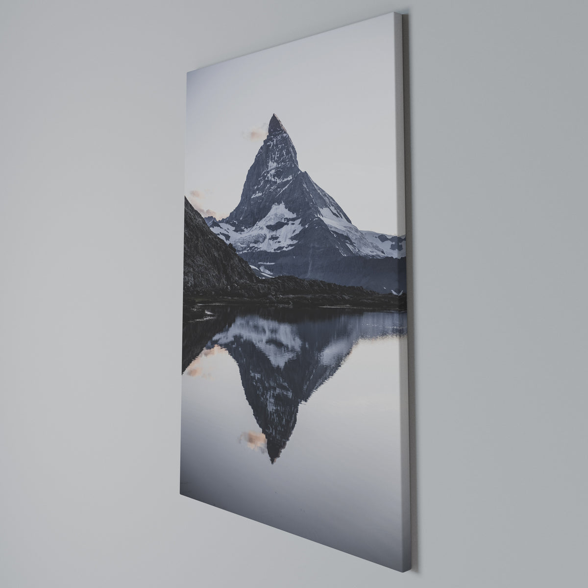 MEMORY OF MATTERHORN Quadro em tela vertical