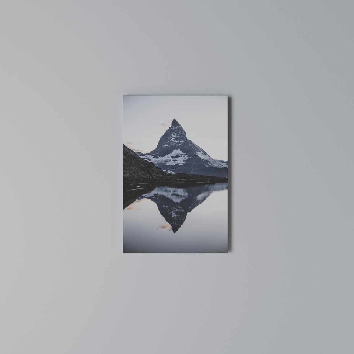 MEMORY OF MATTERHORN Quadro em tela vertical