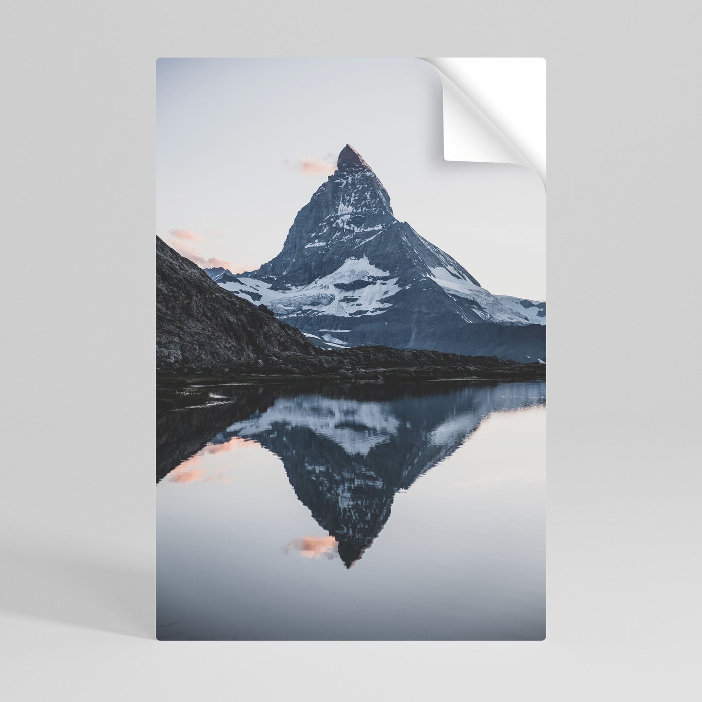 MEMORY OF MATTERHORN Póster Autocolante Vertical