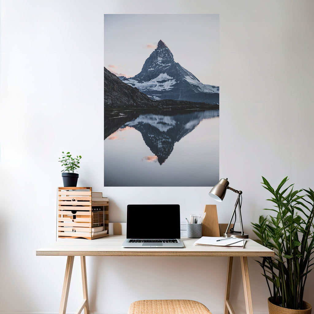 MEMORY OF MATTERHORN Poster Vertical Autocolante