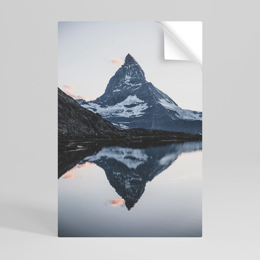 MEMORY OF MATTERHORN Póster Autocolante Vertical