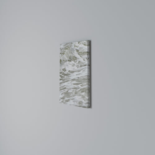 FOAMING ELEGANCE Quadro em tela vertical