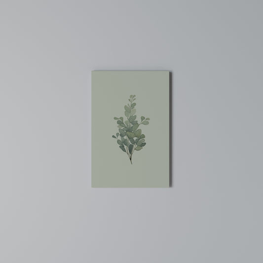 EUCALYPTUS TWIG Quadro em tela vertical