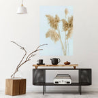 ELEGANT GRASSY SERENITY Poster Vertical Autocolante