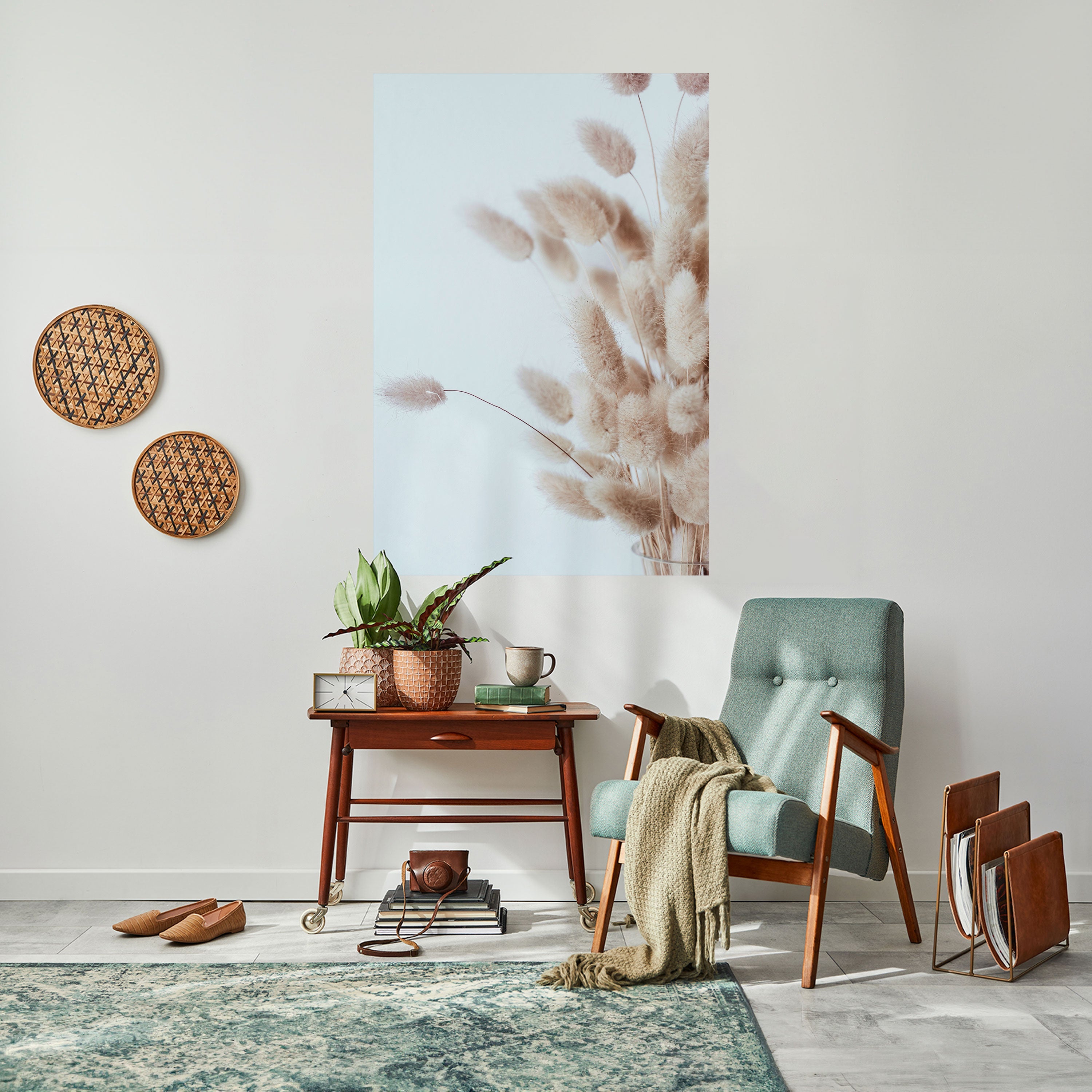 FLOUFFY DREAMSCAPE VIBRANCE Peel and Stick Vertical Poster