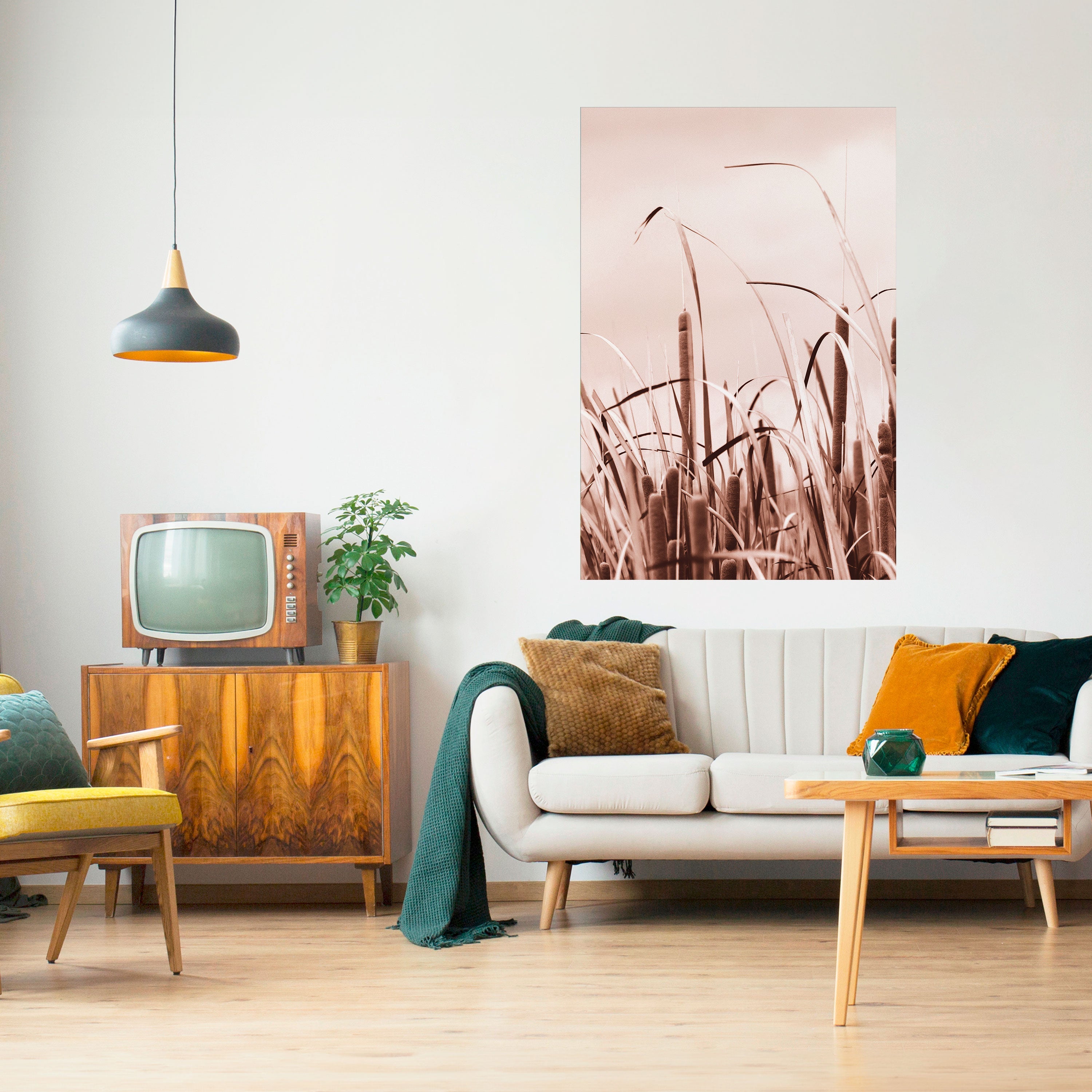 SERENITY IN SIMPLICITY Peel and Stick Vertical Poster