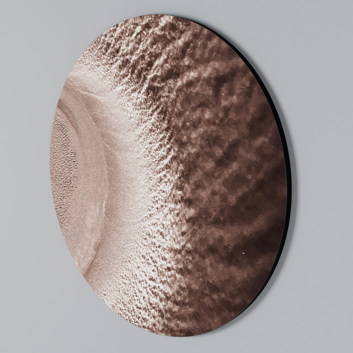 HARMONY IN HUES Arte de Parede Redonda