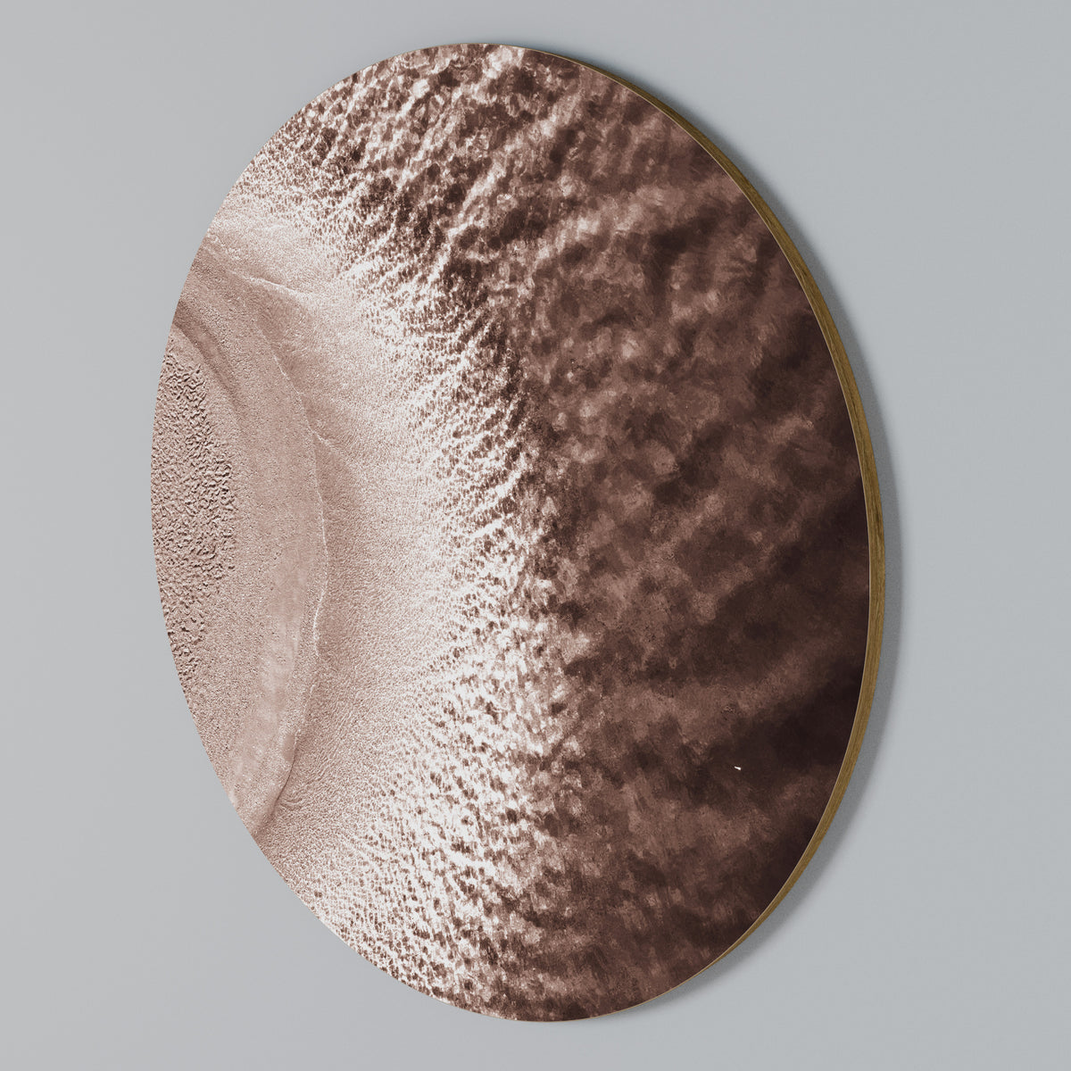 HARMONY IN HUES Arte de Parede Redonda